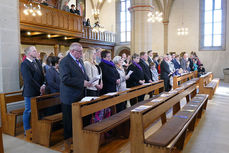 Feier der 1. Heiligen Kommunion in Sankt Crescentius (Foto: Karl-Franz Thiede)